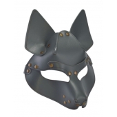 Серая маска Wolf с клепками - Sitabella - купить с доставкой в Рыбинске