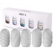 Набор из 5 мастурбаторов Hedy X5 Mixed - Svakom - в Рыбинске купить с доставкой