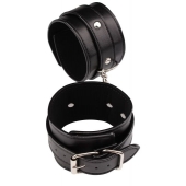 Черные оковы Classic Ankle Cuffs - Chisa - купить с доставкой в Рыбинске
