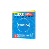 Текстурированные презервативы LUXE Royal Exotica - 3 шт. - Luxe - купить с доставкой в Рыбинске