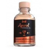 Массажный гель с согревающим эффектом Aperol - 30 мл. - INTT - купить с доставкой в Рыбинске