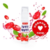 Гель-смазка Tutti-frutti со вкусом барбариса - 30 гр. - Биоритм - купить с доставкой в Рыбинске