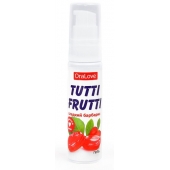 Гель-смазка Tutti-frutti со вкусом барбариса - 30 гр. - Биоритм - купить с доставкой в Рыбинске