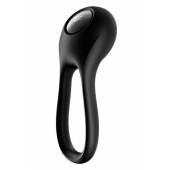 Черное эрекционное виброкольцо Majestic Duo - Satisfyer - в Рыбинске купить с доставкой