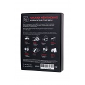 Фиолетовый набор БДСМ «Накажи меня нежно» с карточками - Штучки-дрючки - купить с доставкой в Рыбинске