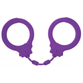 Фиолетовые силиконовые поножи Limitation - Lola Games - купить с доставкой в Рыбинске