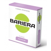 Классические презервативы Bariera Classic - 3 шт. - Bariera - купить с доставкой в Рыбинске