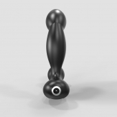 Черный вибромассажер простаты и промежности Prostate Pro с пультом ДУ - Bathmate - в Рыбинске купить с доставкой