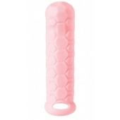 Розовый фаллоудлинитель Homme Long - 15,5 см. - Lola Games - в Рыбинске купить с доставкой