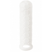Белый фаллоудлинитель Homme Long - 15,5 см. - Lola Games - в Рыбинске купить с доставкой