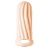 Телесный фаллоудлинитель Homme Wide - 11 см. - Lola Games - в Рыбинске купить с доставкой