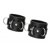 Черные наручники Anonymo на сцепке - ToyFa - купить с доставкой в Рыбинске