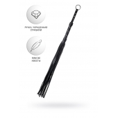 Черный флоггер Anonymo - 64 см. - ToyFa - купить с доставкой в Рыбинске