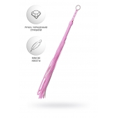 Розовый флоггер Anonymo - 64 см. - ToyFa - купить с доставкой в Рыбинске