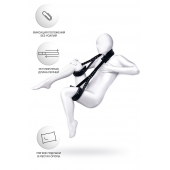 Черные кожаные стропы для фиксации Anonymo - ToyFa - купить с доставкой в Рыбинске