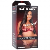 Мастурбатор-вагина Karlee Grey ULTRASKYN Pocket Pussy - Doc Johnson - в Рыбинске купить с доставкой