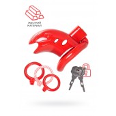 Красный мужской пояс верности из пластика - ToyFa - купить с доставкой в Рыбинске