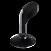 Прозрачный стимулятор простаты Flawless Clear Prostate Plug - 15 см. - Lovetoy - в Рыбинске купить с доставкой