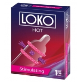 Стимулирующая насадка на пенис LOKO HOT с возбуждающим эффектом - Sitabella - в Рыбинске купить с доставкой