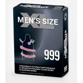 Стимулирующая насадка на пенис MEN SIZE 999 - Sitabella - в Рыбинске купить с доставкой