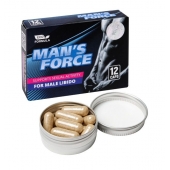 Пищевой концентрат для мужчин MANS FORCE  - 12 капсул - Sitabella - купить с доставкой в Рыбинске