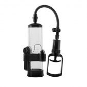 Прозрачная вакуумная помпа с вибрацией Vibrating Penis Pump - Dream Toys - в Рыбинске купить с доставкой