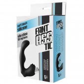 Черный вибромассажер простаты FantASStic Vibrating Prostate Massager - 11,3 см. - Dream Toys - в Рыбинске купить с доставкой