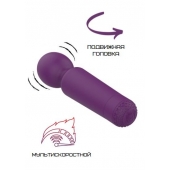 Фиолетовый wand-вибратор - 15,2 см. - Свободный ассортимент