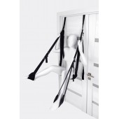 Черные секс-качели на дверь Anonymo №0505 - ToyFa - купить с доставкой в Рыбинске