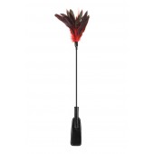 Стек-щекоталка Sweet Caress Feather Whip - 58 см. - Sweet Caress - купить с доставкой в Рыбинске