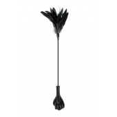 Двусторонний стек-щекоталка Sweet Caress Feather Whip - 58 см. - Sweet Caress - купить с доставкой в Рыбинске