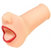 Мастурбатор-ротик с алыми губами - ToyFa - в Рыбинске купить с доставкой