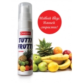 Гель-смазка Tutti-frutti со вкусом тропических фруктов - 30 гр. - Биоритм - купить с доставкой в Рыбинске