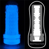 Светящийся в темноте мастурбатор Lumino Play Masturbator Ribbed - Lovetoy - в Рыбинске купить с доставкой