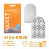 Карманный мастурбатор HEXA-BRICK - Tenga - в Рыбинске купить с доставкой