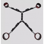 Изысканный набор фиксаций на кровати Reversible Under Mattress Restraint Set - Fifty Shades of Grey - купить с доставкой в Рыбинске