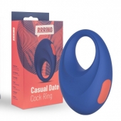 Синее эрекционное кольцо RRRING Casual Date Cock Ring - FeelzToys - в Рыбинске купить с доставкой