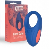 Синее эрекционное кольцо RRRING First Date Cock Ring - FeelzToys - в Рыбинске купить с доставкой