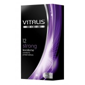 Презервативы с утолщённой стенкой VITALIS PREMIUM strong - 12 шт. - Vitalis - купить с доставкой в Рыбинске