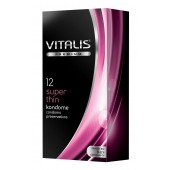 Ультратонкие презервативы VITALIS PREMIUM super thin - 12 шт. - Vitalis - купить с доставкой в Рыбинске