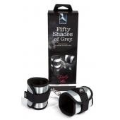 Серо-черные наручники Totally His - Fifty Shades of Grey - купить с доставкой в Рыбинске