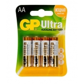 Батарейки алкалиновые GP Ultra Alkaline AA/LR6 - 4 шт. - Элементы питания - купить с доставкой в Рыбинске