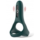 Изумрудное виброкольцо Magic Motion Rise с подхватом мошонки - Magic Motion - в Рыбинске купить с доставкой