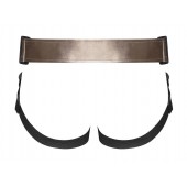 Бронзовый пояс для насадок Curious Harness - Strap-on-me - купить с доставкой в Рыбинске