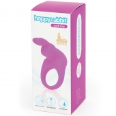 Фиолетовое эрекционное виброкольцо Happy Rabbit Rechargeable Rabbit Cock Ring - Happy Rabbit - в Рыбинске купить с доставкой