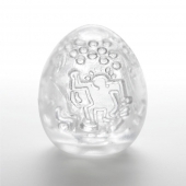 Мастурбатор-яйцо Keith Haring EGG DANCE - Tenga - в Рыбинске купить с доставкой