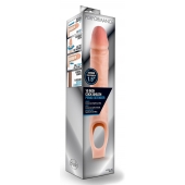 Телесная насадка на пенис 10 Inch Cock Sheath Extender - 25 см. - Blush Novelties - в Рыбинске купить с доставкой