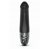 Черный вибратор с электростимуляцией Real Deal Neal - 16,5 см. - MyStim - купить с доставкой в Рыбинске