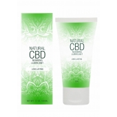 Лубрикант с пролонгирующим эффектом Natural CBD Numbing Lubricant - 50 мл. - Shots Media BV - купить с доставкой в Рыбинске