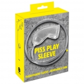 Прозрачная насадка на пенис Piss Play Sleeve для игр с мочеиспусканием - Orion - купить с доставкой в Рыбинске